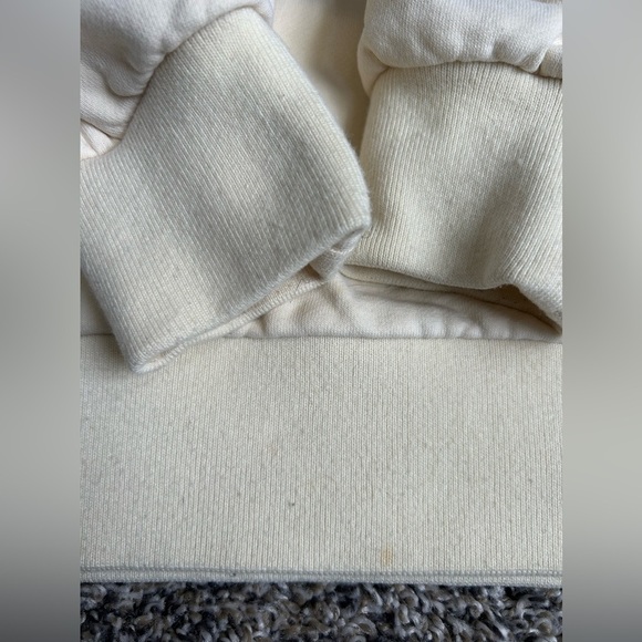 BKYS Lucky Charm cream colored crewneck sweatshirt size medium - Picture 8 of 9